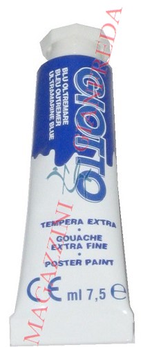 GIOTTO TEMPERA TUBO ML 7,5 BLUE OLTREMARE